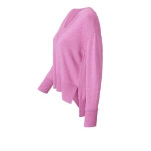 CAbi Pink V-Neck Sweater